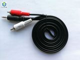 3.5mm Stereo to 2RCA Audio Video Cable