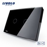 Livolo Au Standard Three Gang Two Way Touch Remote Switch Vl-C302sr-81/82