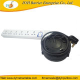 UK Extension Plug Socket Hose Wire Reel Retractable Cable Connector