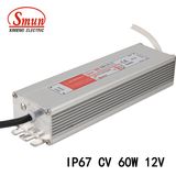 Smun 60W 12V 5A LED Driver Waterproof IP67 Power Supply