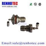 Waterrpoof Crimp Type TNC Female Connector for Rg174 Rg58