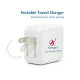 Universal 5V 2.1A 2 USB Charger Adapter for iPhone Cellphone