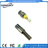 Black Nickel Gold-Plated Screw Male BNC Connector for  CCTV (CT5046-6)