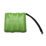 Rechargeable Ni-MH 600mAh AAA 4.8V Battery Pack