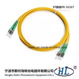 Duplex St/Sm/APC Fiber Optic Patch Cord for Fiber CATV