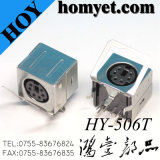 Mini 6p DIN Socket Separate Video Connector S Terminal (HY-506T)