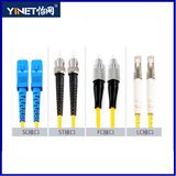 LC to LC Duplex Fiber Optic Patch Cable 3.0mm LSZH Jacket 657 Optical Fiber Based