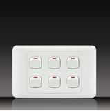 Push Button Wall Switch (LGL-10-6)