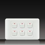 Push Button Wall Switch (LGL-10-6)