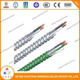 12-2 AC-90 Solid Steel Armored Cable, UL Listed Bx Cable 20AMP 250' Bx/AC-90