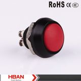12mm Domed Red Head Screw Terminal Type Push Button Switch