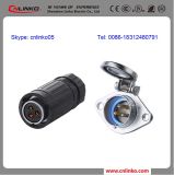 CE Approved Circular 20AMP Waterproof 3 Pin LED Cabinet Connector