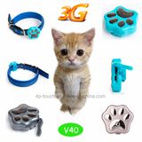 3G/WiFi Waterproof Mini Pet GPS Tracker with Collar V40
