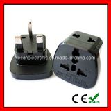 Universal 2 in 1 Plug Adapter with Safety Shutter for Hongkong, England, U. a. E., Singapore, Malaysia