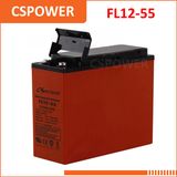 China Factory 12V55ah Power Storage Gel Battery - Slim Power Storage