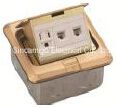 Floor Socket/Floor Box with Us Receptacle