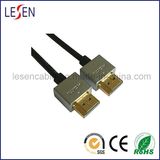Ultra-Slim HDMI Cable, High Speed, 1.4V, Metal Cover