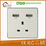 13A USB Electric Wall Power Switched Socket USB Charger