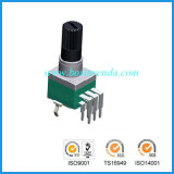 B10k Audio Rotary Potentiometer Dual Gang with Metal Shaft for Amplifier