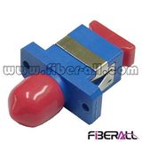 Hybrid Fiber Optic Adapter Sc to St Sm Sx Plastic