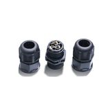 15 AMP 3 Pole Screw Terminal Straight Connector Waterproof Connector