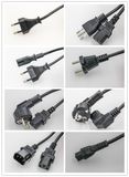 Euro Power Plug 250V 10A with VDE Certificate Appliance to European Market VDE Power Cord