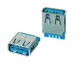 USB 3.0 A Female 180/90 Degree DIP/Solder Type Connector for Power Supply System