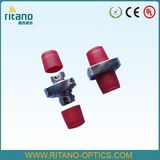 Sm FC/PC Square Fiber Optical Cable Solid Body Metal Adapter