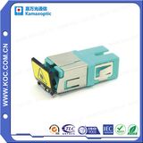 Sc Om3 Simplex Multi-Mode Fiber Optic Adapter with Shutters