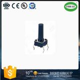 Tactile Switch with 4pins, Tact Switch, Push Button Power Tactile 4 Pin Push Button Switch