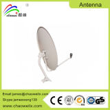 Ku75 Outdoor Satellite Dish TV Antenna with Circle Base