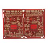 2.0mm Red Mask 6 Layers PCB for Auto Electronic