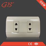 South American ABS Electrical Wall Socket Wall Switch