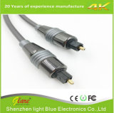 High Quality Metal Plug Toslink Optical Cable