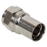 F Male Crimp Connector with Waterproof
