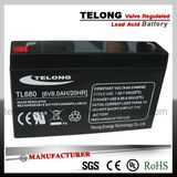 6V8ah Rechargeable Sealed Lead Acid Battery