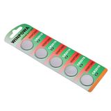 Manganese Dioxide Electrode 3V Lithium Button Cell Battery Cr2016