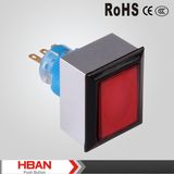 TUV UL Rectangle 22mm 1no1nc LED Light Switch