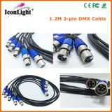 Wholesale 3 Pin DMX Controller 1.2m Length DMX Cable