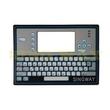 Transparent Area of Membrane Switch Panel for Industrial Application