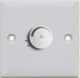 British Standard 500W/1000W Fan Speed Dimmer Wall Switch E