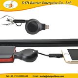 Retractable USB Cable Reel Charger 8 Pin USB Cable Micro USB Wire for Cellphone