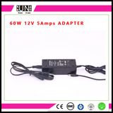 12V 5A 60W, DC24V 60W, LED Charger, Constant Voltage LED Power Supply, LED Strip Power 60W Adaptor, 60W Adapter
