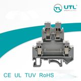 Utl 4mm² Two-Layer Screw Clamp DIN Rail Connector
