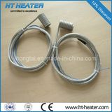 Coil Spring Heater Element with Thermocouple