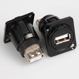 USB Connector for 19 Panel Mount Chassis Connectors (9.3055)