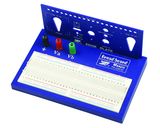 Round Hole Solderless Breadboard with Edge Plate