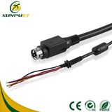 Cash Register Round Black 4 Pin Computer Connect Data Cable