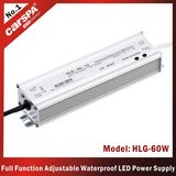 60W Full Function Adjustable Waterproof Power Supply (HLG-60W)