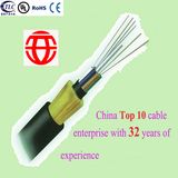 8 Core Double Sheath Non-Armored All Dielectric Self-Supporting Optical Fiber Cable From China
